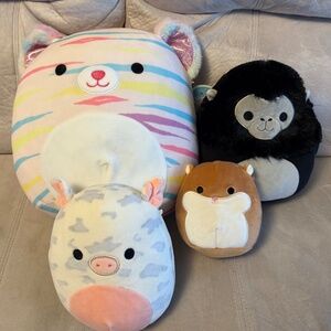 4 Squishmallows